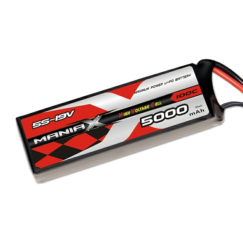5S-19V 5000mAh 100C Lipo batteri
