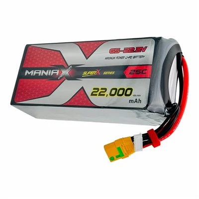 ManiaX Normal Lipo 6S-22.2V 22.000mAh 25C Drone & UAV batteri